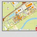 Mappa di Fiumicino - Zona Industriale (Riq.F)